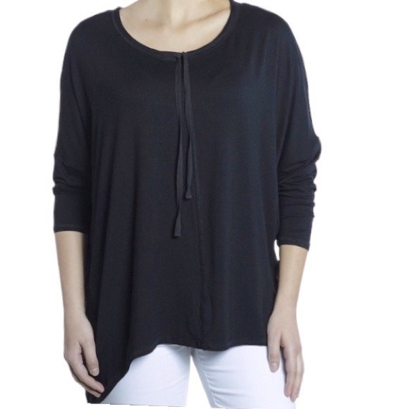 Margaritaville Drop Shoulder top dolman sleeves drawstring round neck  XS-S - Picture 12 of 14